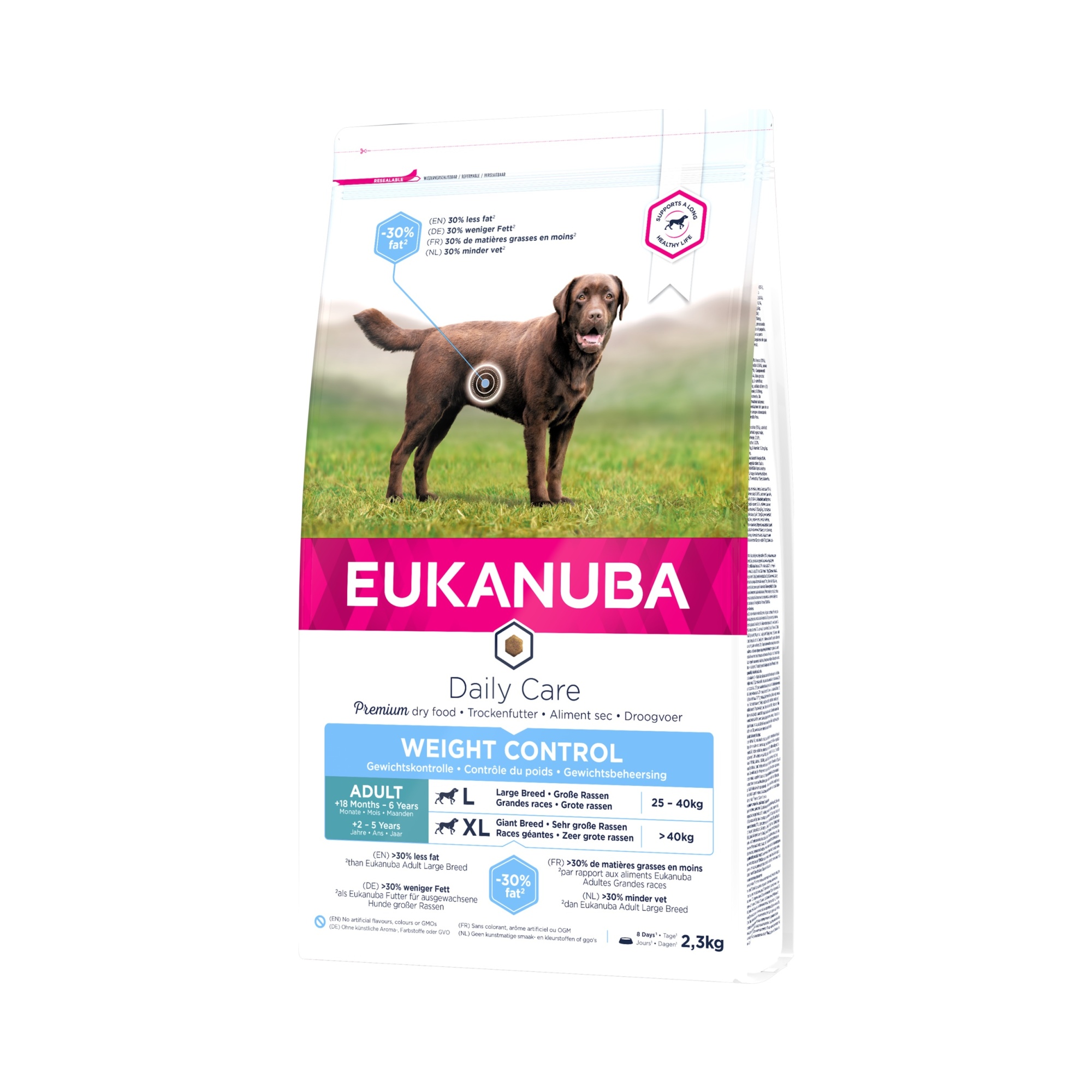 eukanuba daily care overweight adult