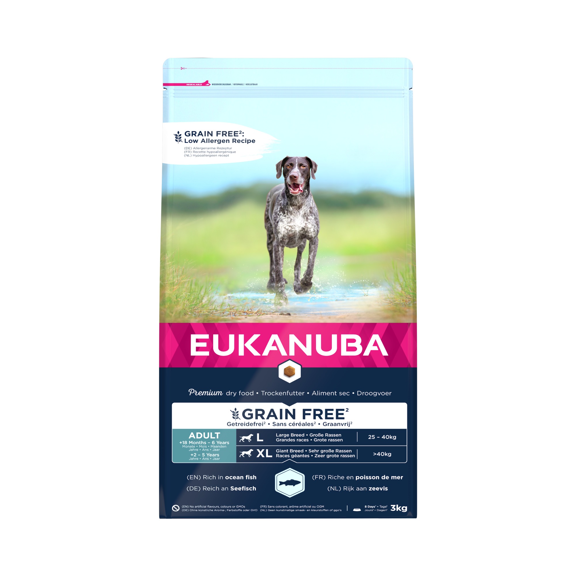 Buy Eukanuba Grain Free Adult Large Breed Ocean Fish Tinybuddy