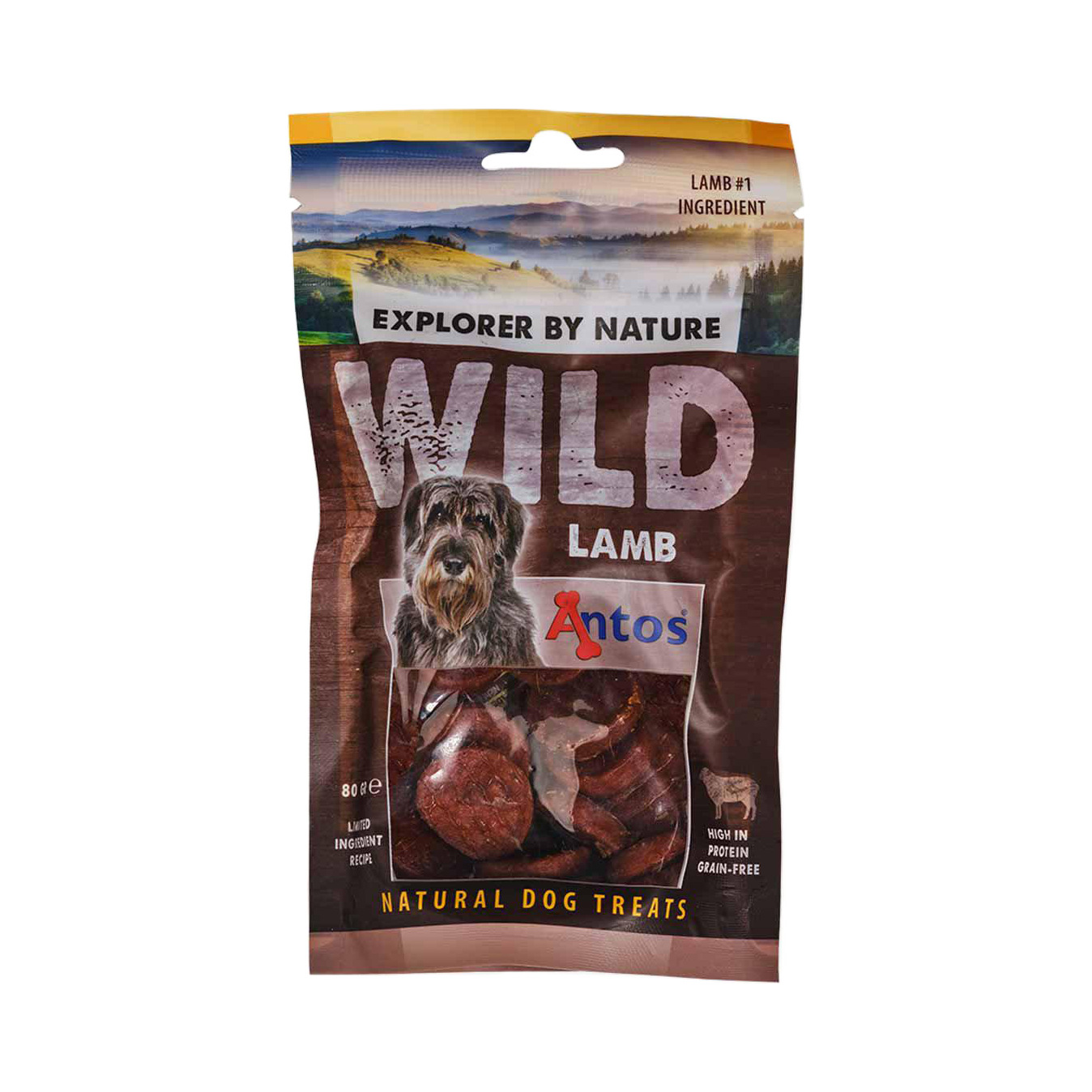 Explorer By Nature Wild Snacks Lamb - 80 g | Dog treats