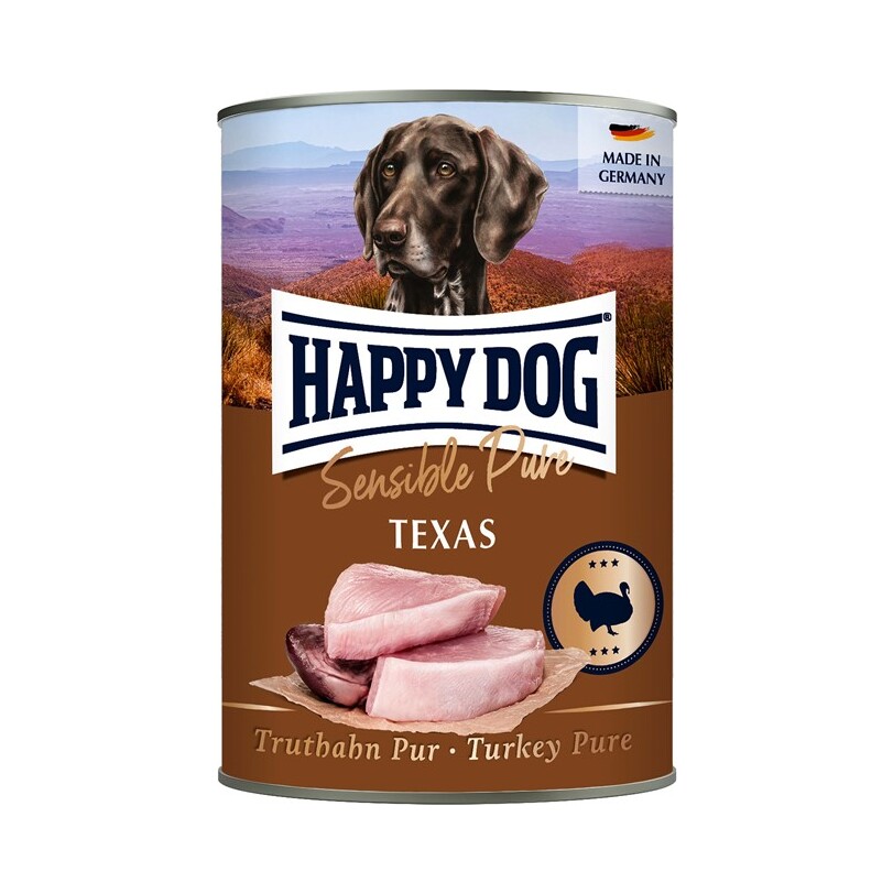 Happy Dog Grain Free Pure Turkey - 400 g | Wet food