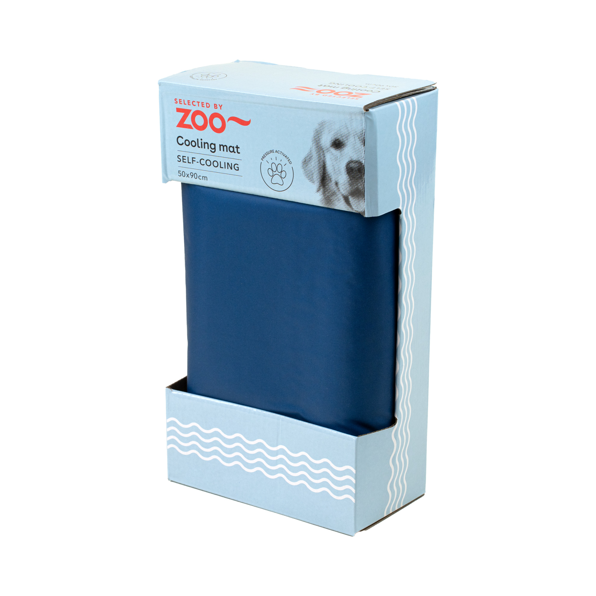 Selected by ZOO Cooling Mat Blue - 50x90 cm | Dog pool